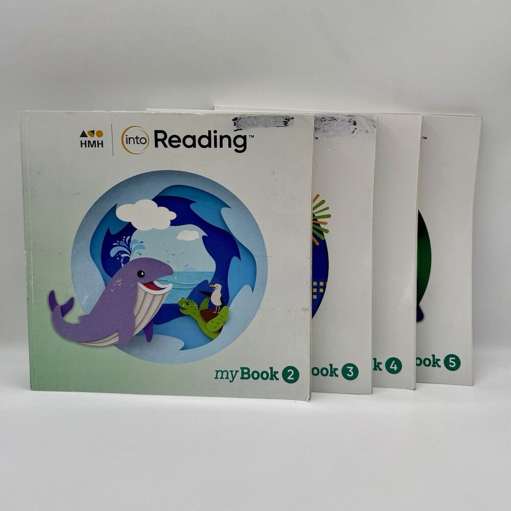First Grade 1 HMH Into Reading Practice Workbook Text 2-5 My Book Home School